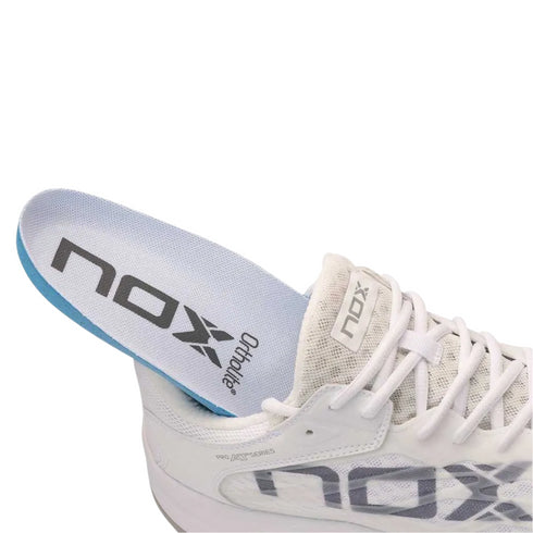 Tenis NOX AT10 LUX Blanco/Gris